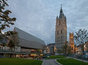 Belfort en Stadshal in Gent